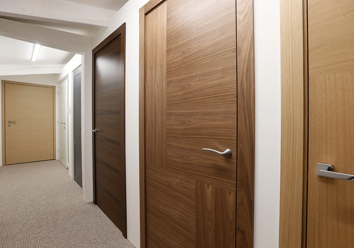 internal door showroom