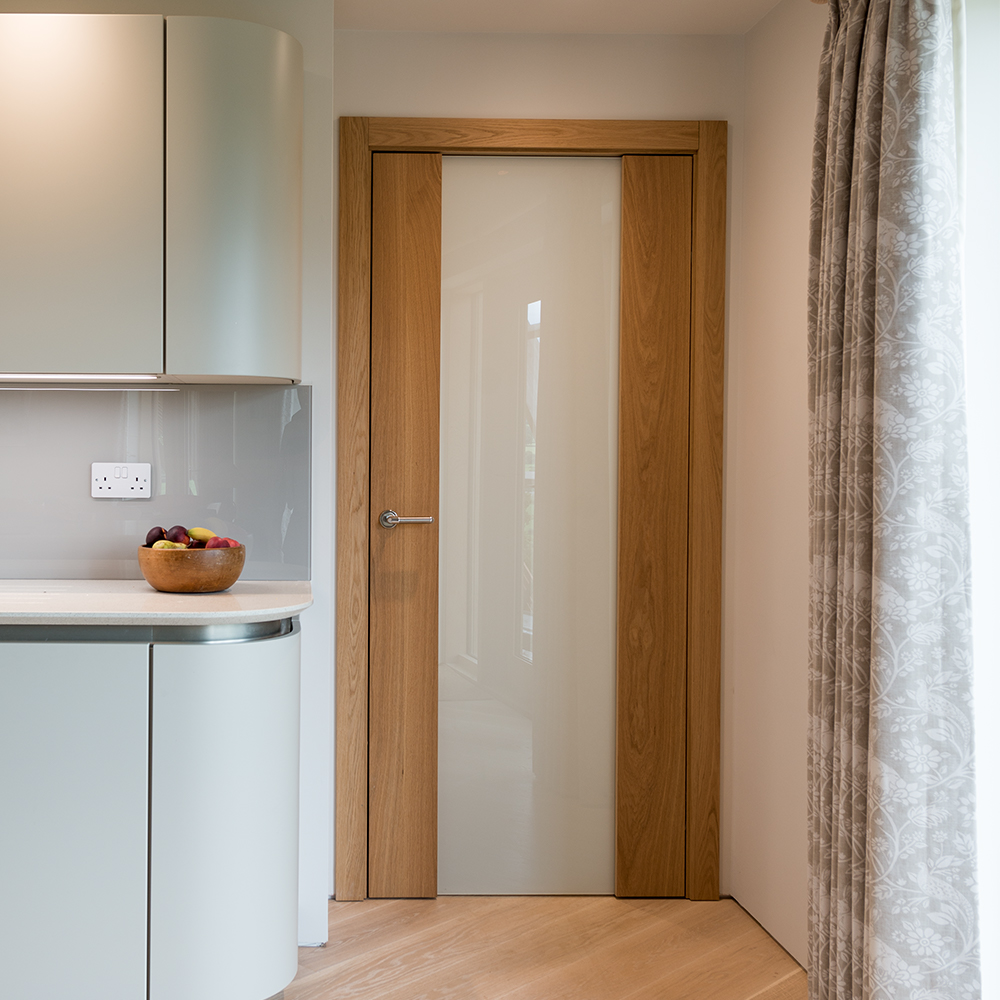 What is the most popular colour for internal doors?
