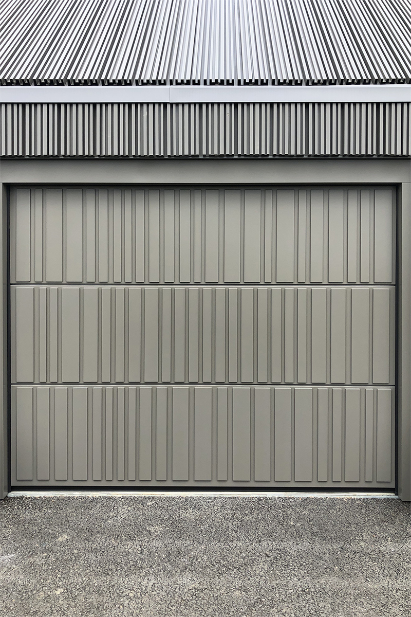 Overhead Sectional Garage Door | Tavole | Grey Paint