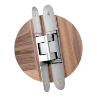 A rendering of a hinge.
