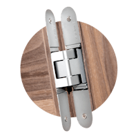 A rendering of a hinge.