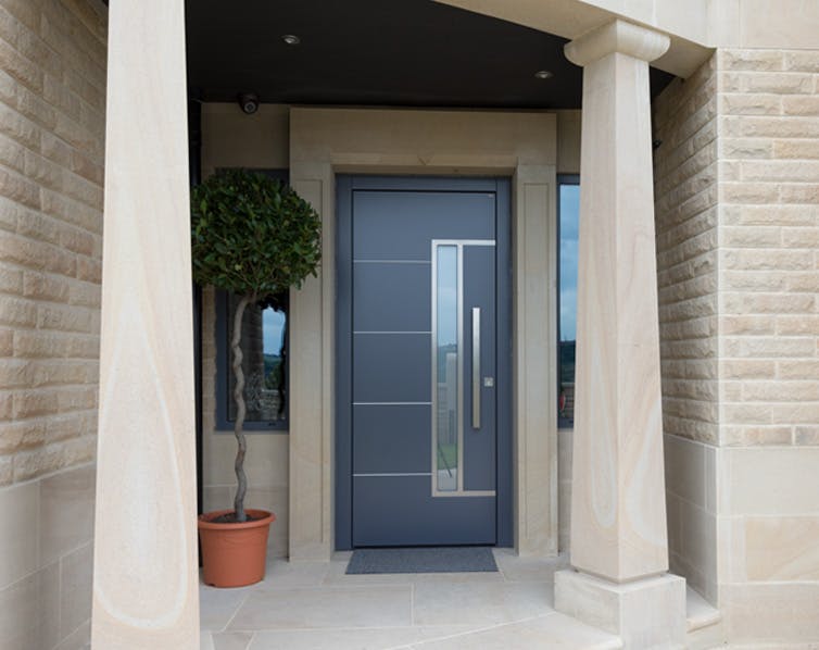 modern Pianura entrance door