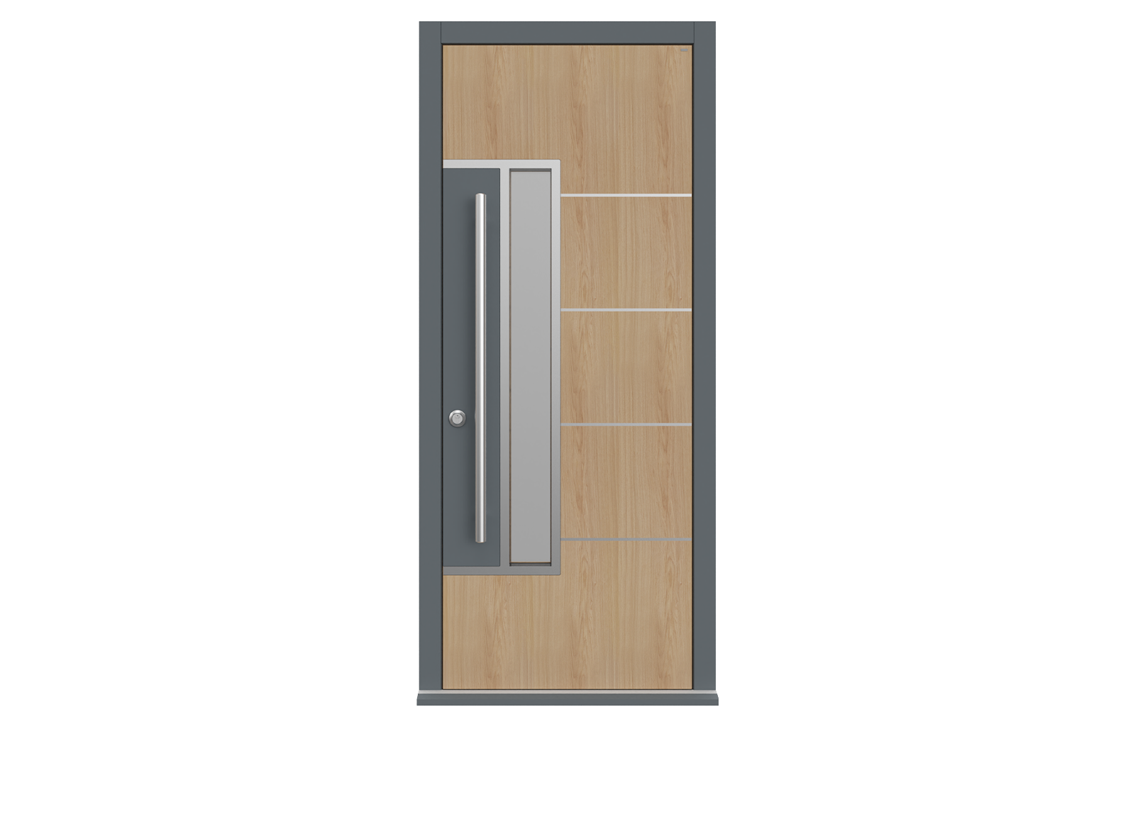 Pianura 2 front door by Deuren
