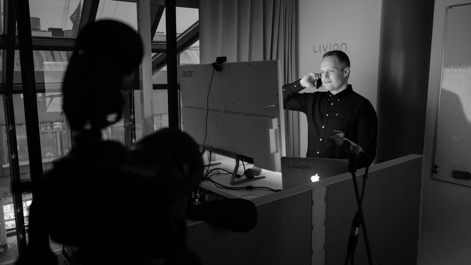 Tomppa hard at work as usual