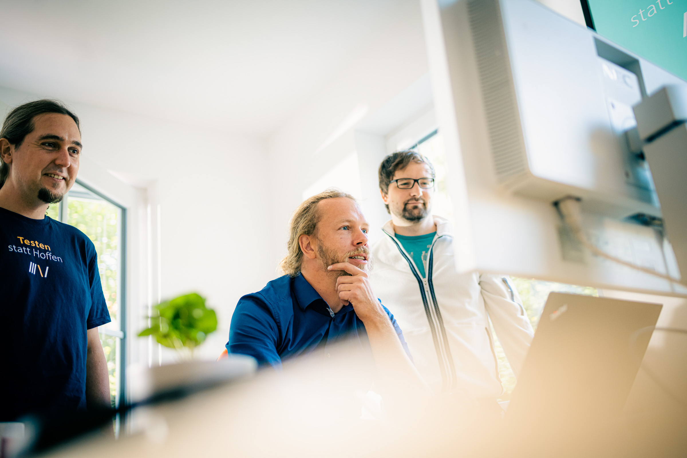 2 Developer, Ideen austauschend