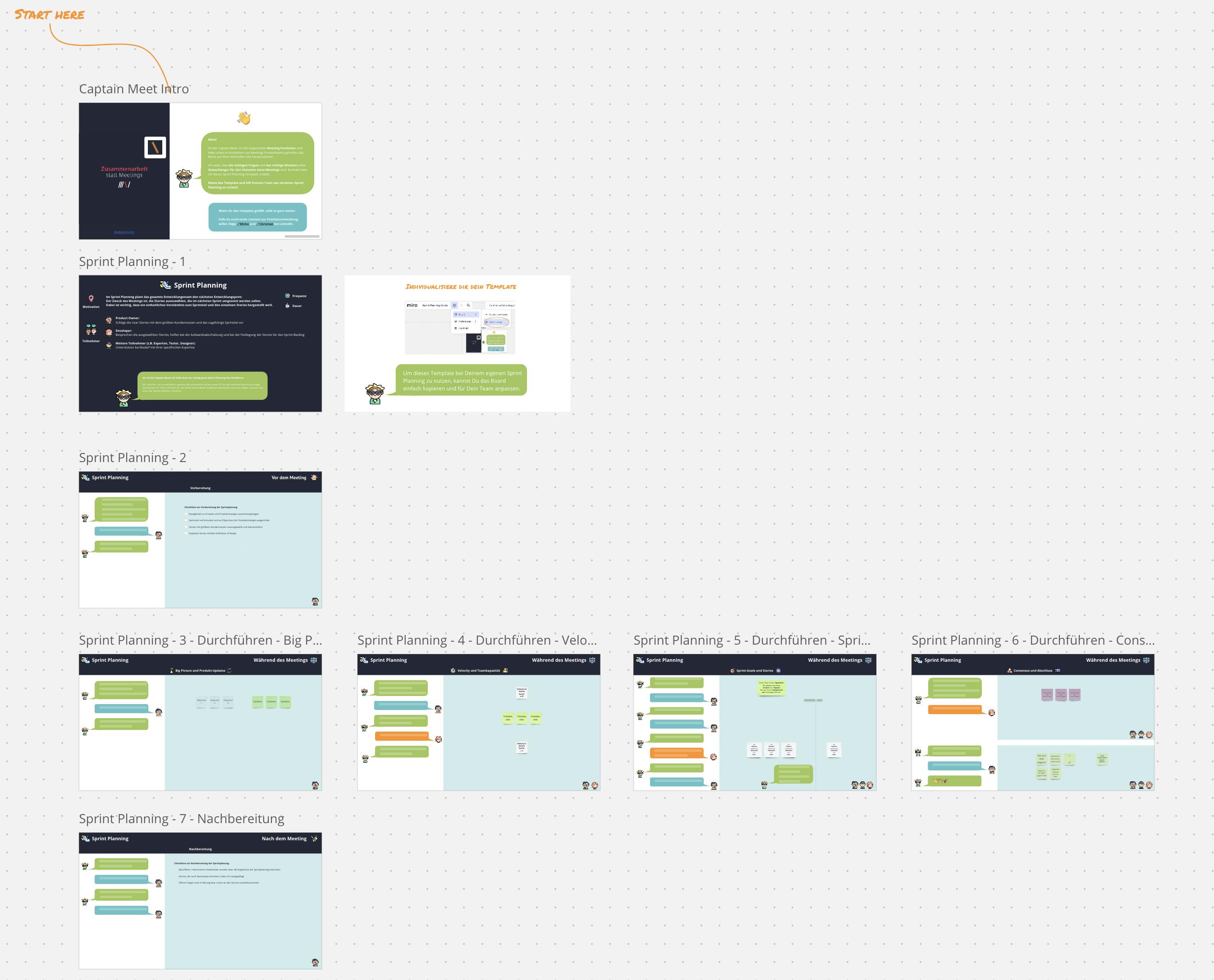 Preview Sprint Planning Template
