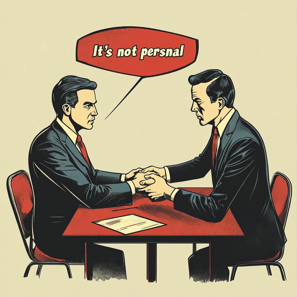 where did its not personal come from