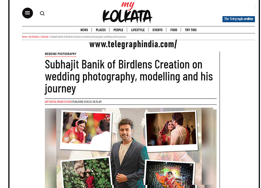 telegraphindia press release of Birdlens Creation