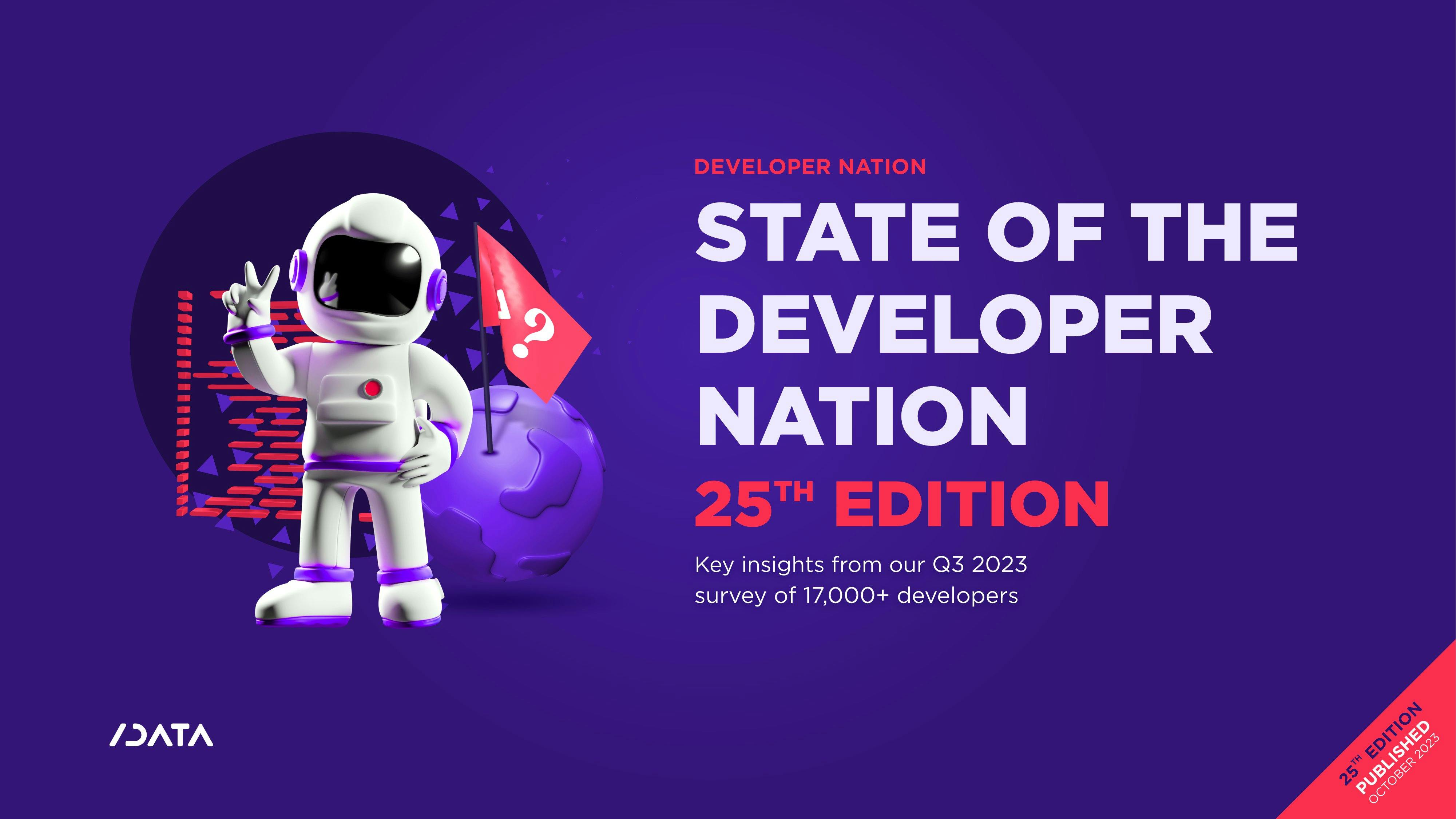 State of the Developer Nation 25th Edition - Q3 2023