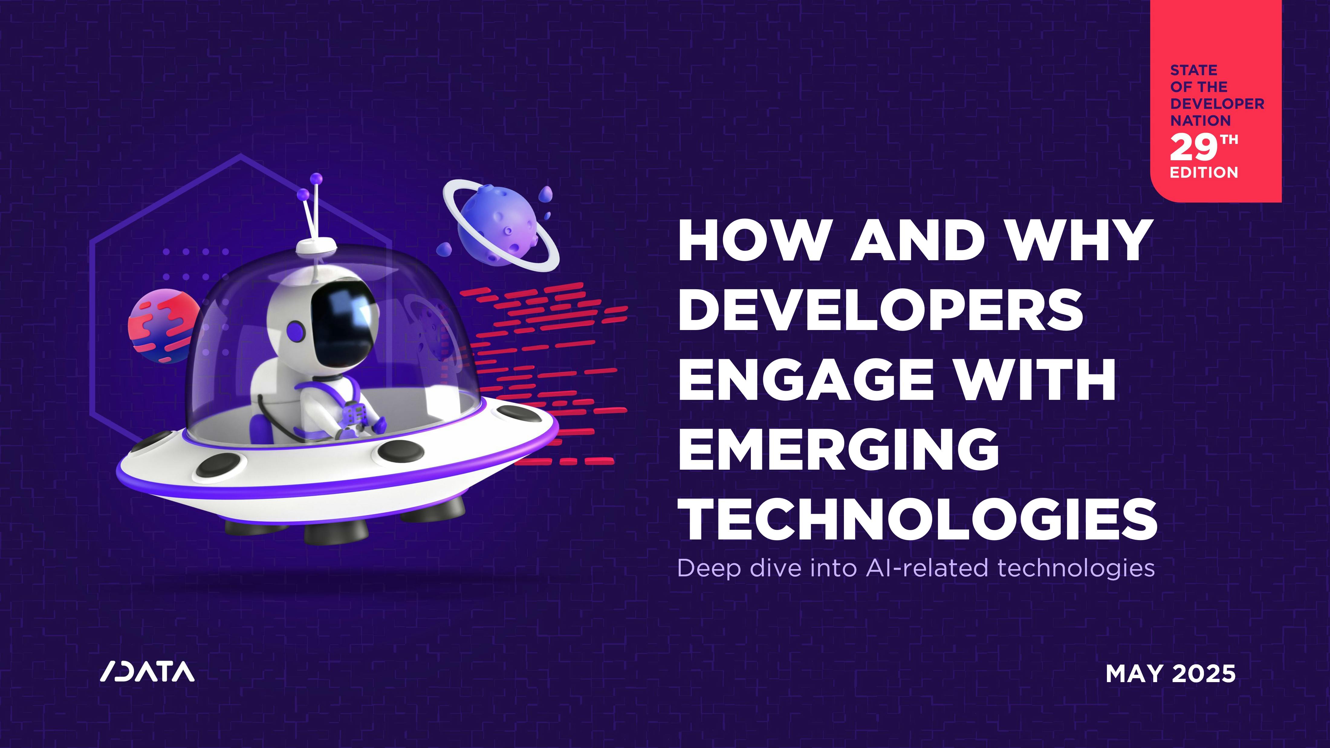 How and why developers engage with emerging technologies