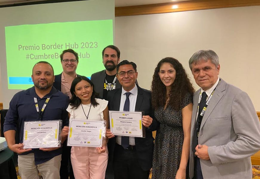 Tres periodistas reciben el Premio Border Hub 2023