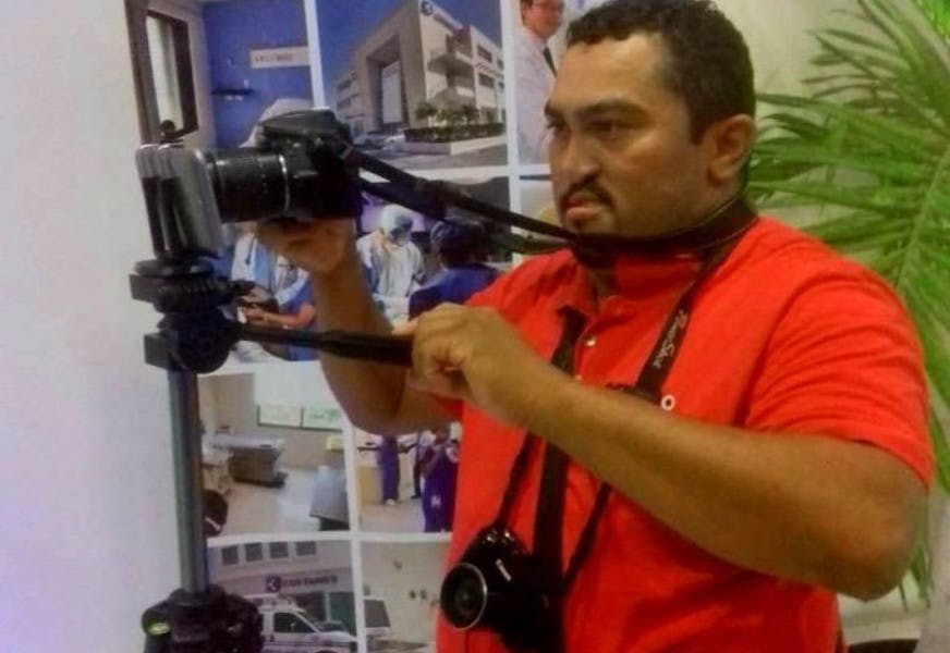 La última cobertura del periodista Francisco Romero en Playa del Carmen