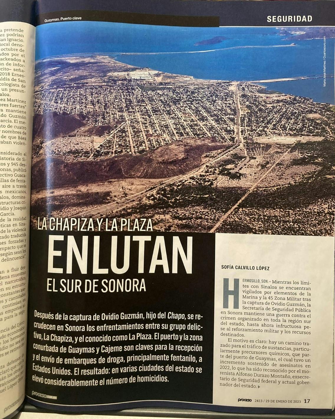 paginas de una revista