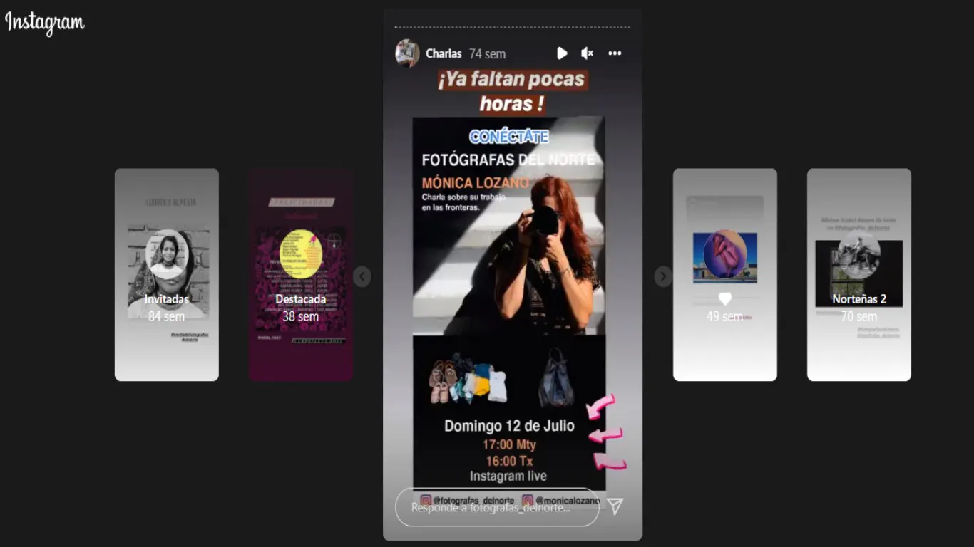 Fotógrafas el Norte.