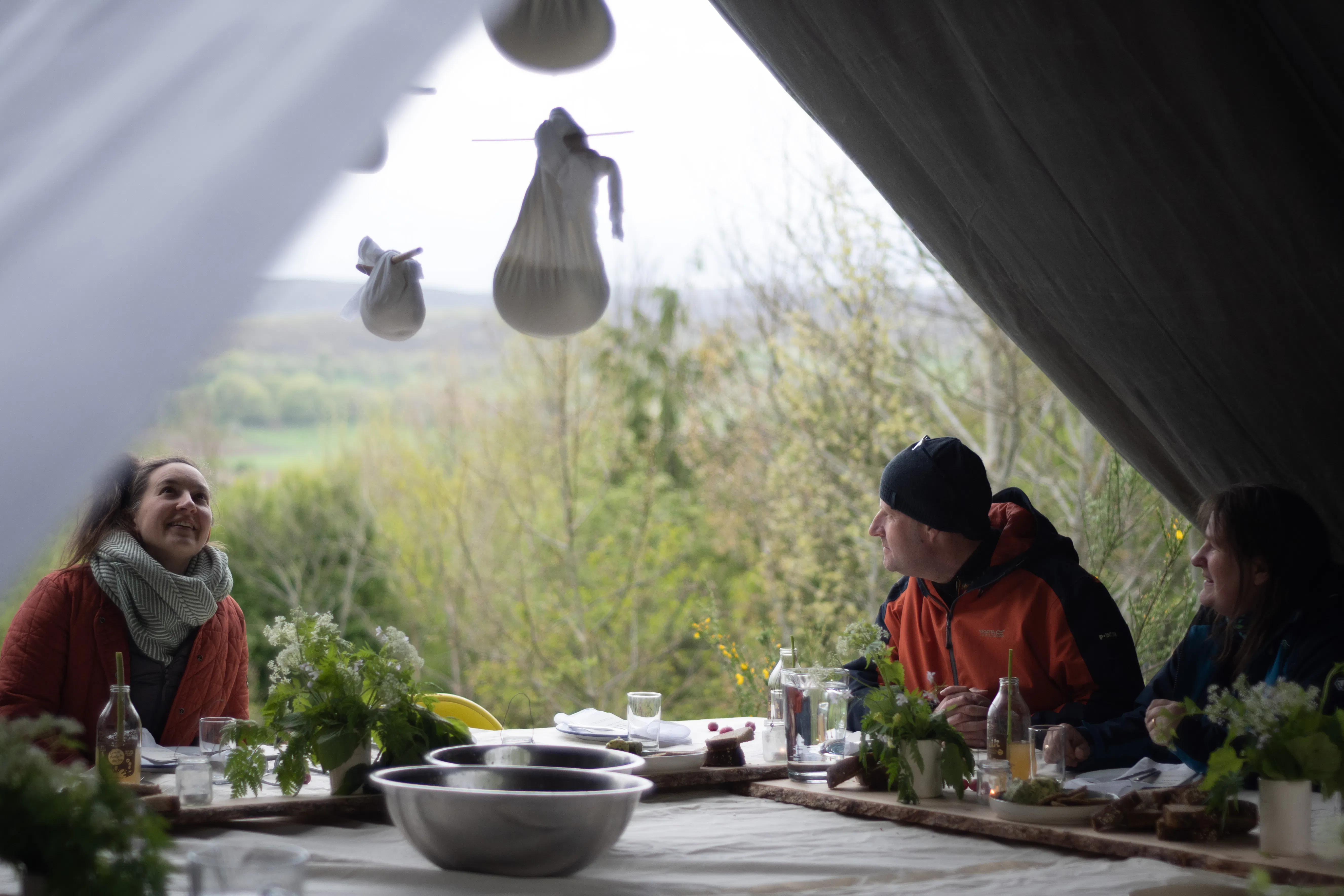 a photo of act 1: The Gathering Table by Kawther Luay and Fionn Duffy. Photo by Phoebe McBride