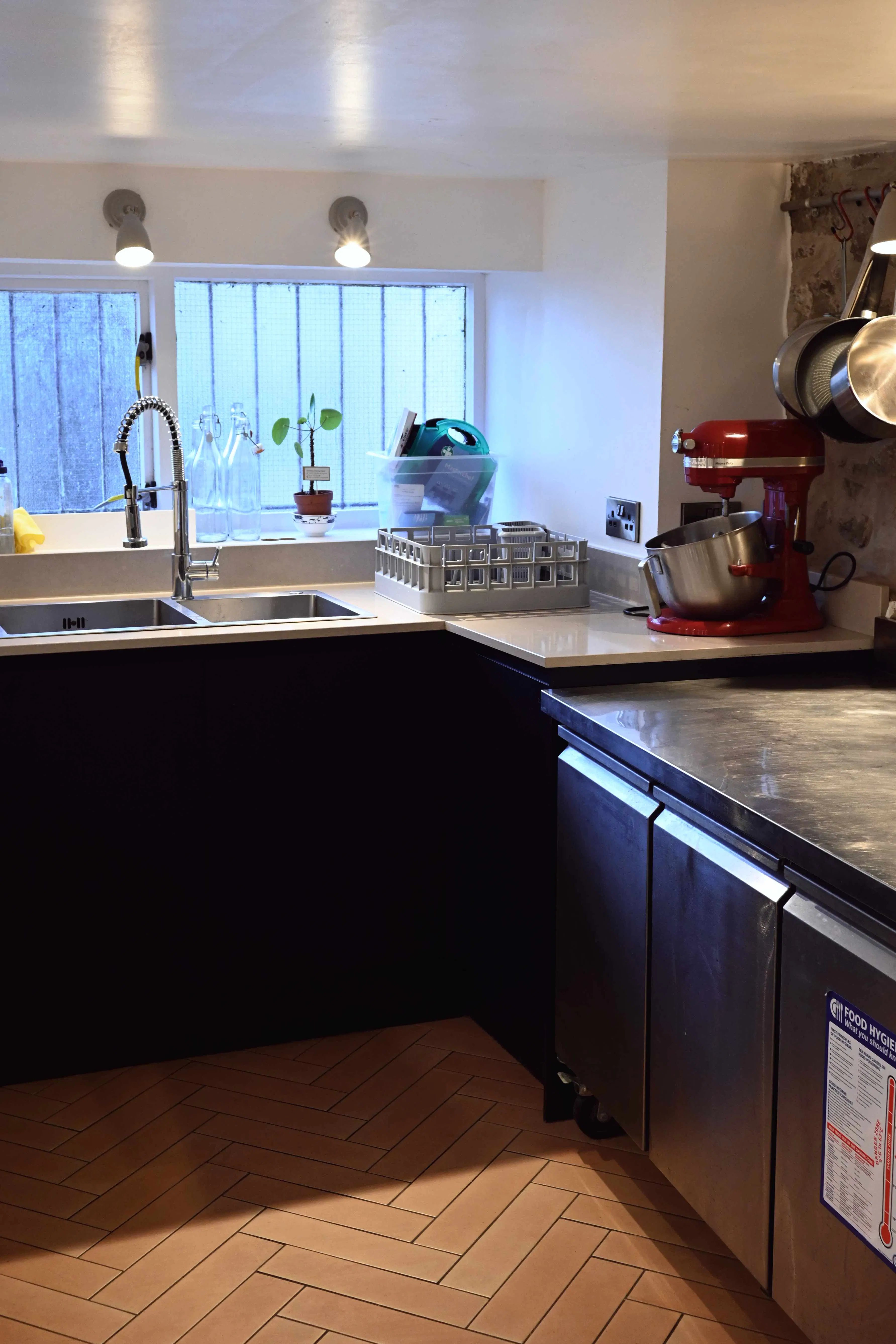 Community kitchen inside Square Deal