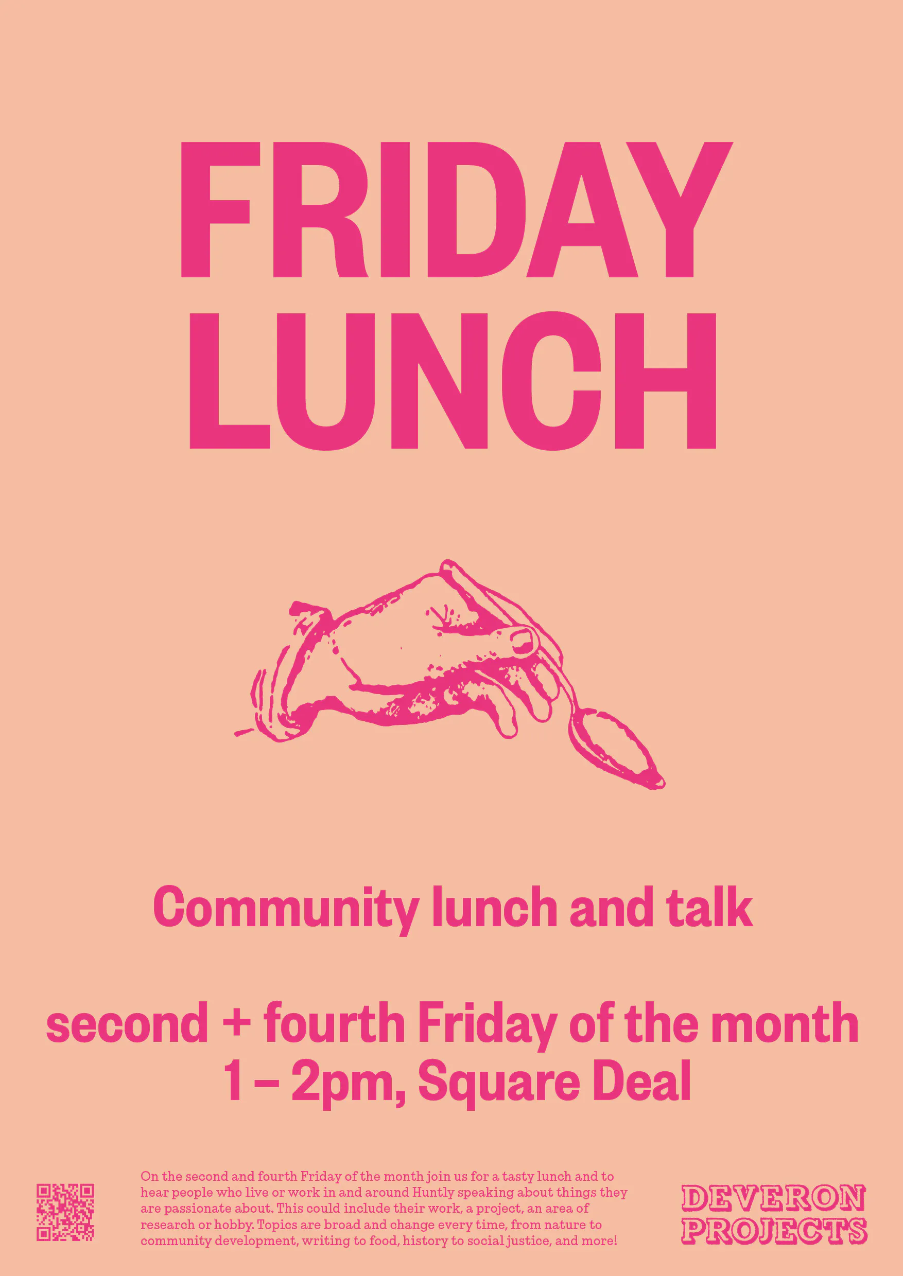 Friday Lunch at Deveron Projects