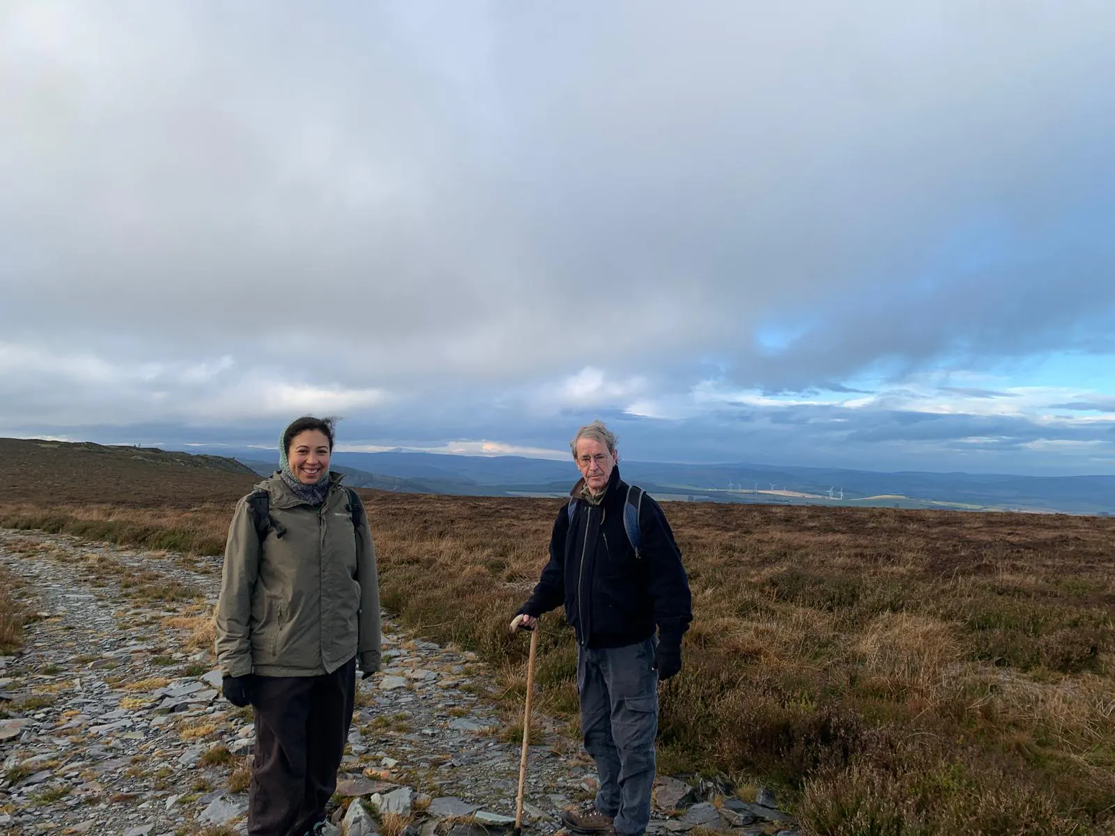 Walking Foudland Hill with Ron Brander