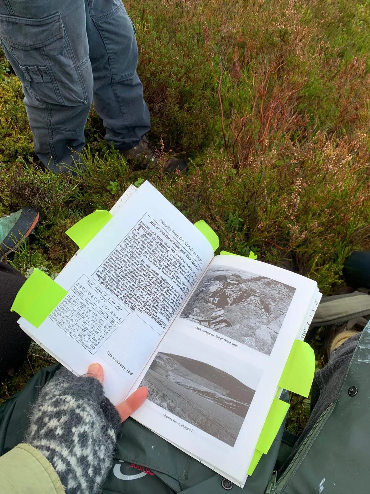 Walking Foudland Hill with Ron Brander