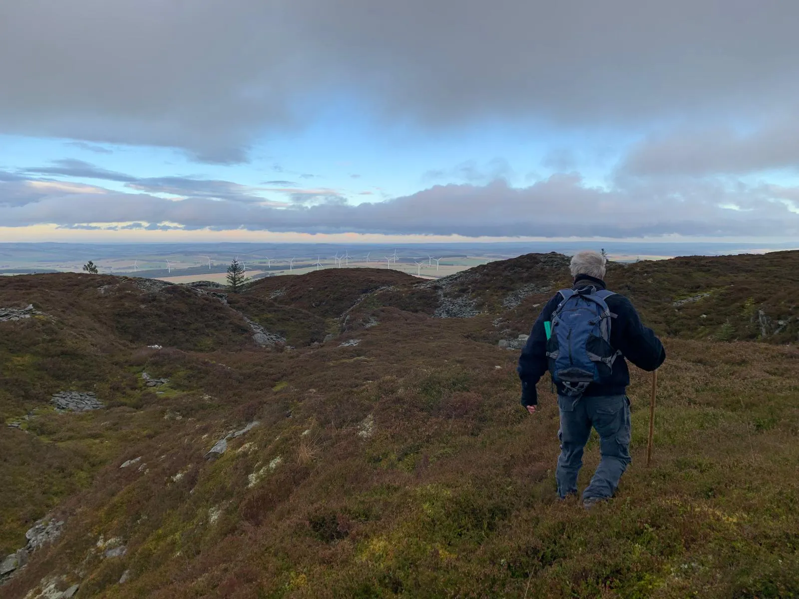 Walking Foudland Hill with Ron Brander