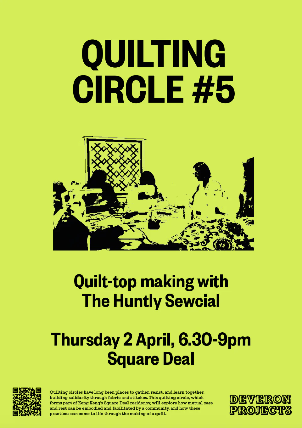 Quilting Circle 5 with Huntly Sewcial
