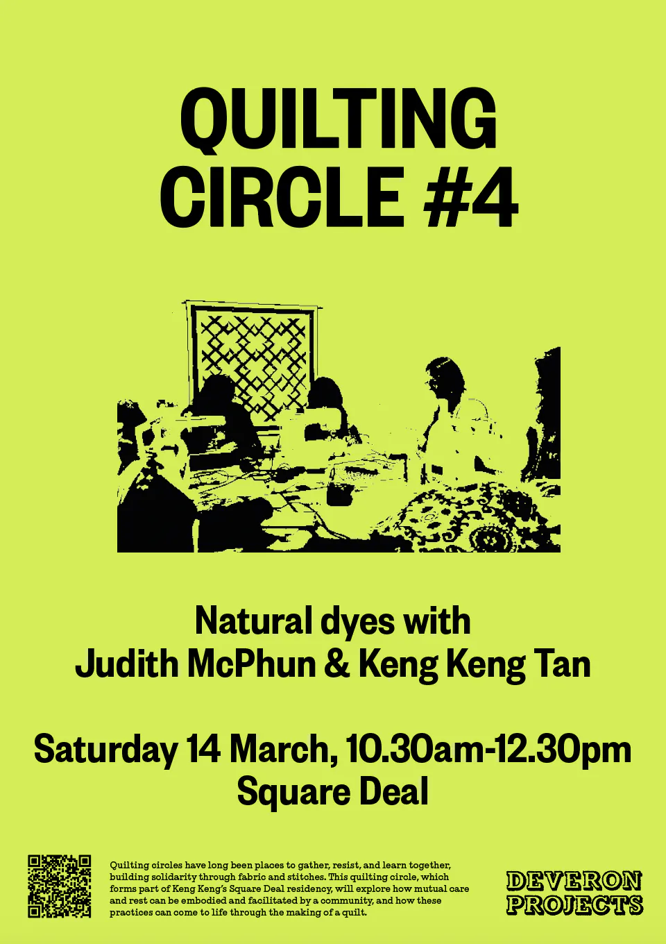 Quilting Circle with Judith McPhun and Keng Keng Tang
