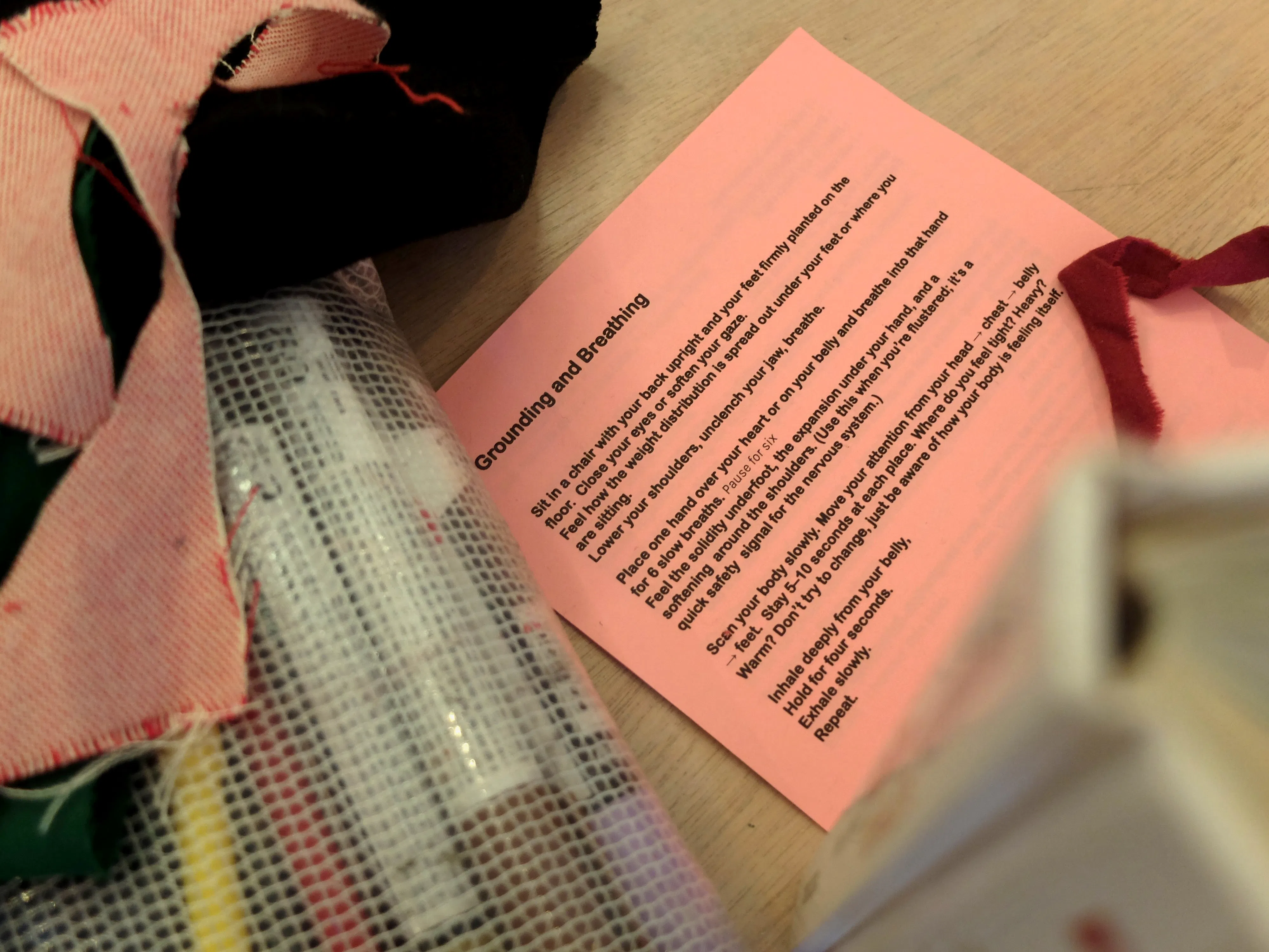 Grounding script for Quilting Circles (2025-6)