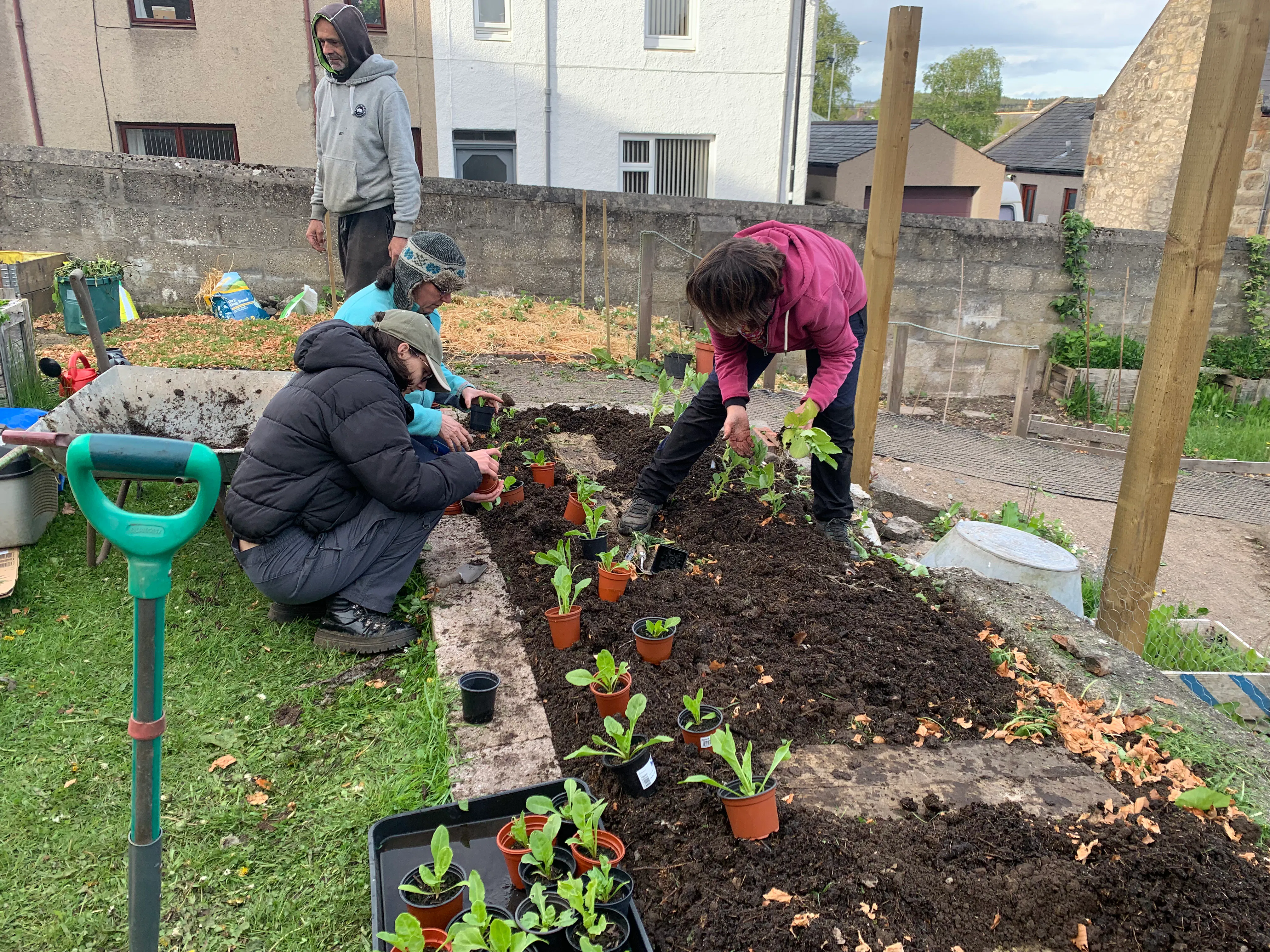 No-dig gardening, Caretakers' Garden (2023)