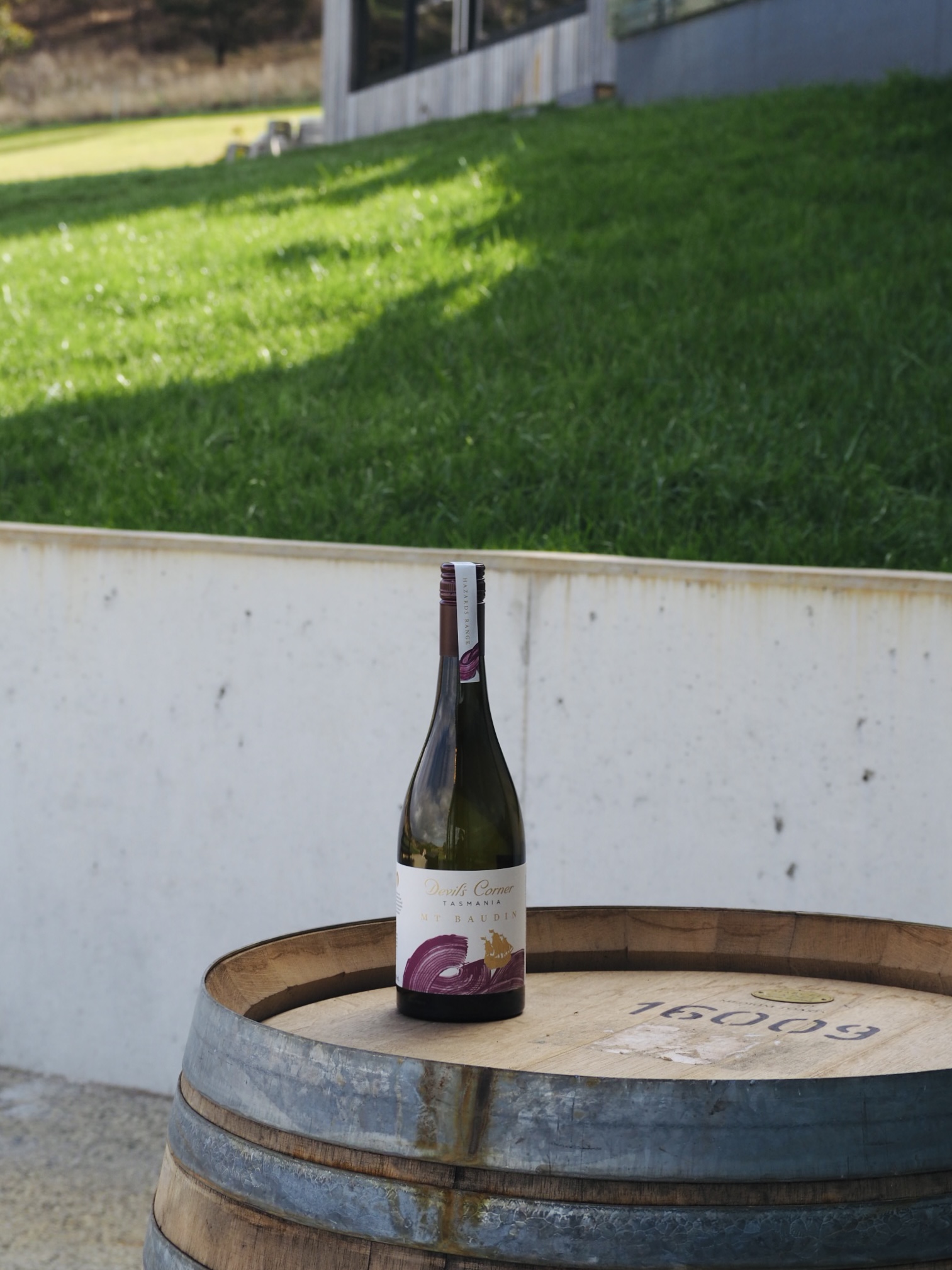 Bottle of Mt Baudin Chardonnay