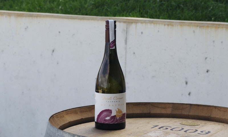 Bottle of Mt Baudin Chardonnay