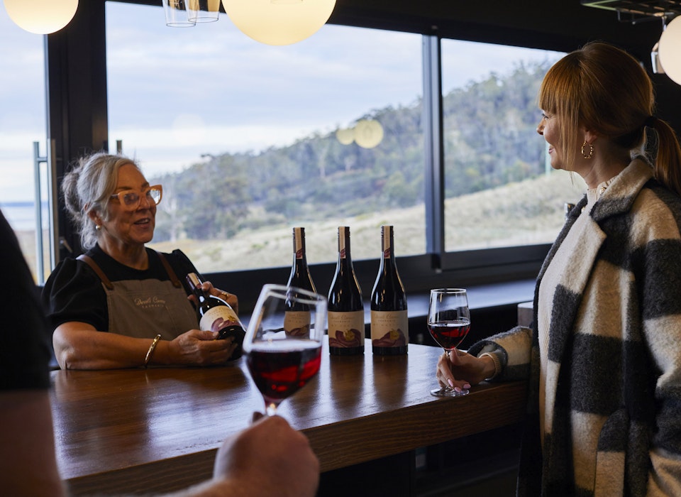 Premium hosted tasting at the Cellar Door