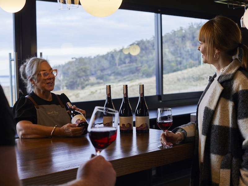 Premium hosted tasting at the Cellar Door