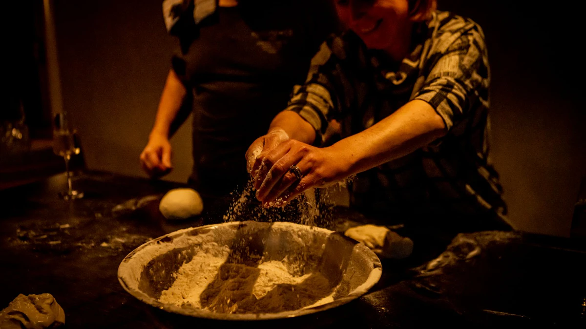 Pizza making