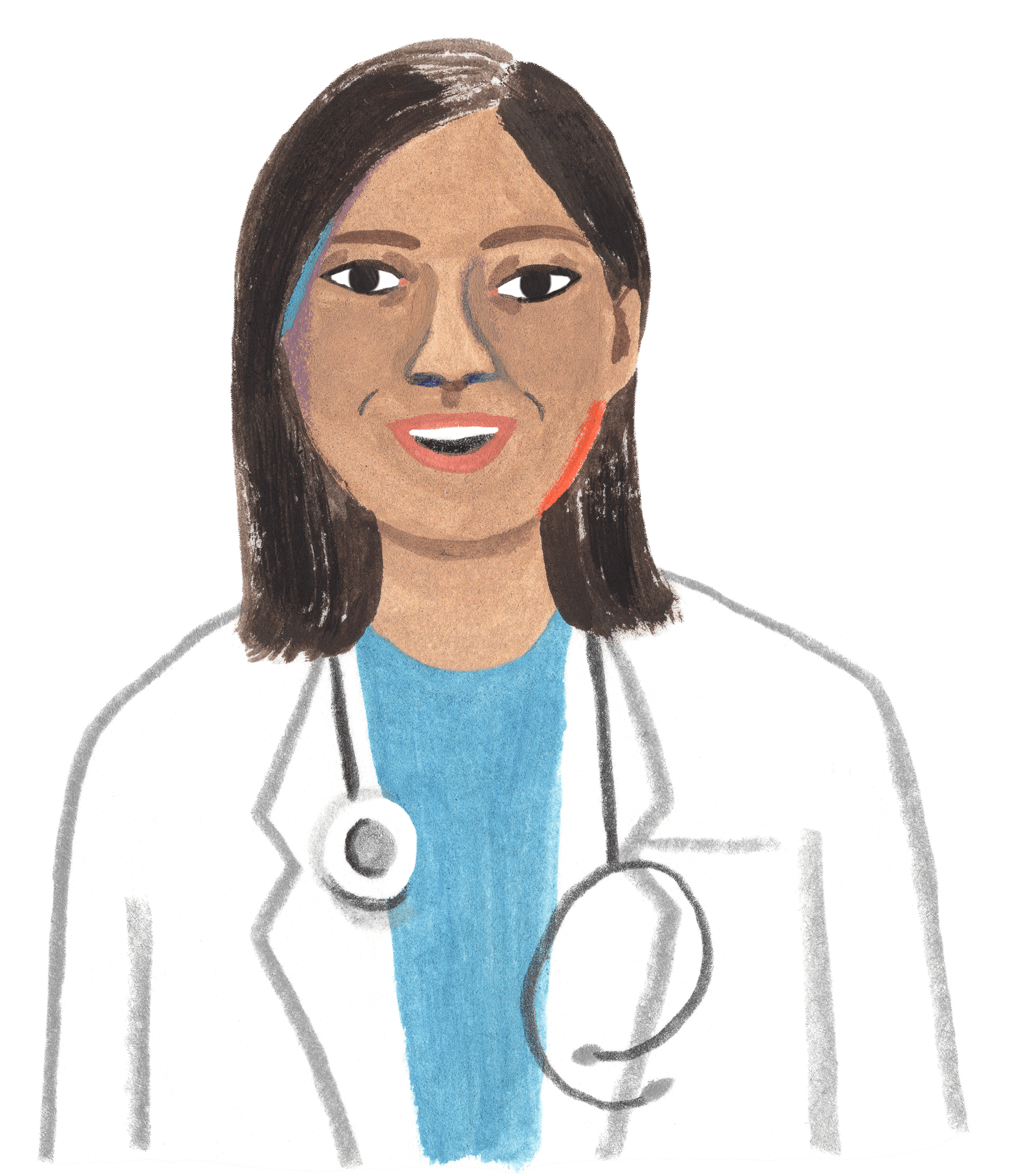 illustration of a doctor