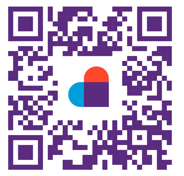 QR code to download the MyDevoted app