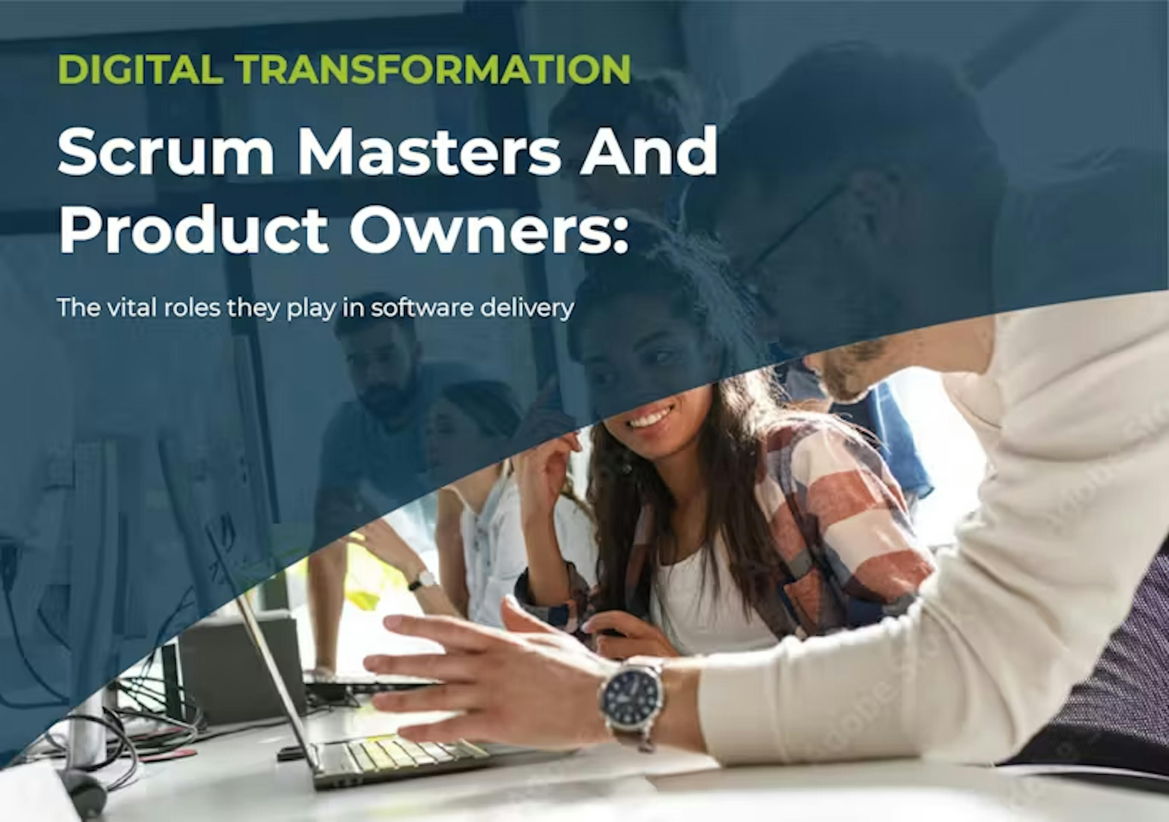 Scrum Masters and Product owners banner