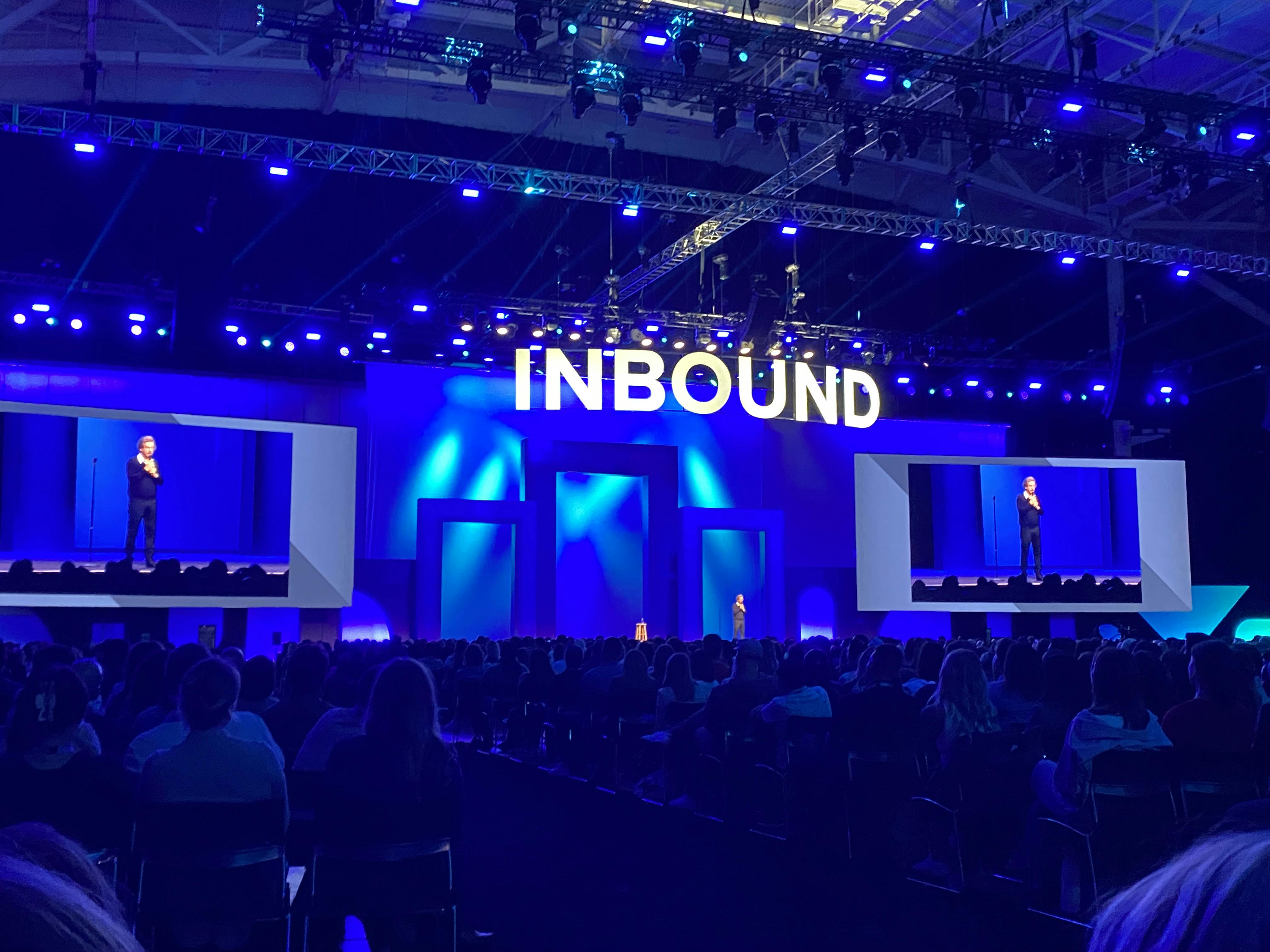 INBOUND conference in a packed auditorium