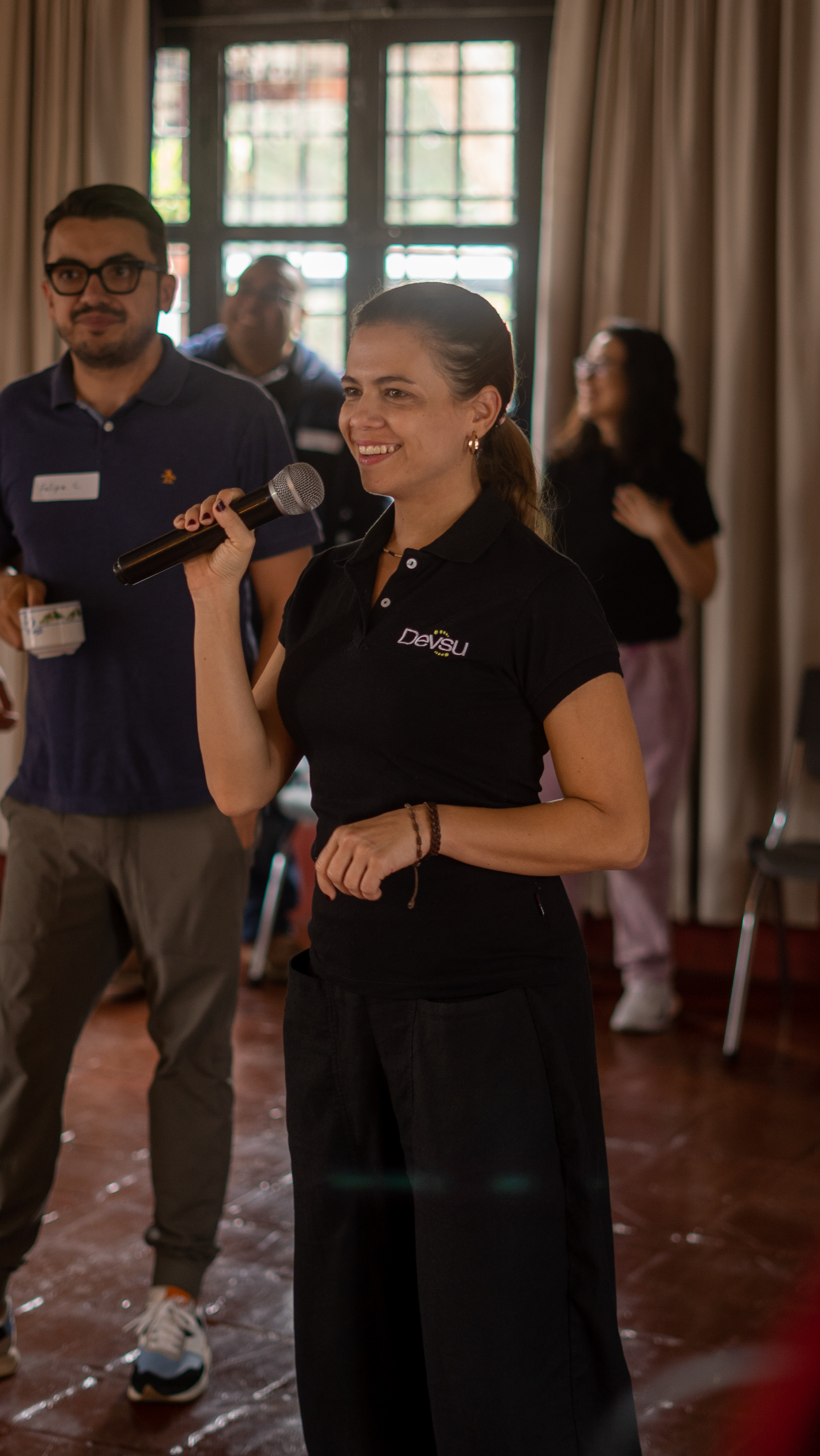 Ana Maria head of talent at devsu pitch