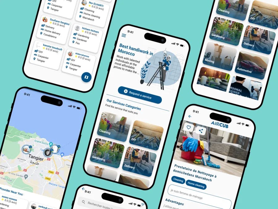 aircub mobile application development