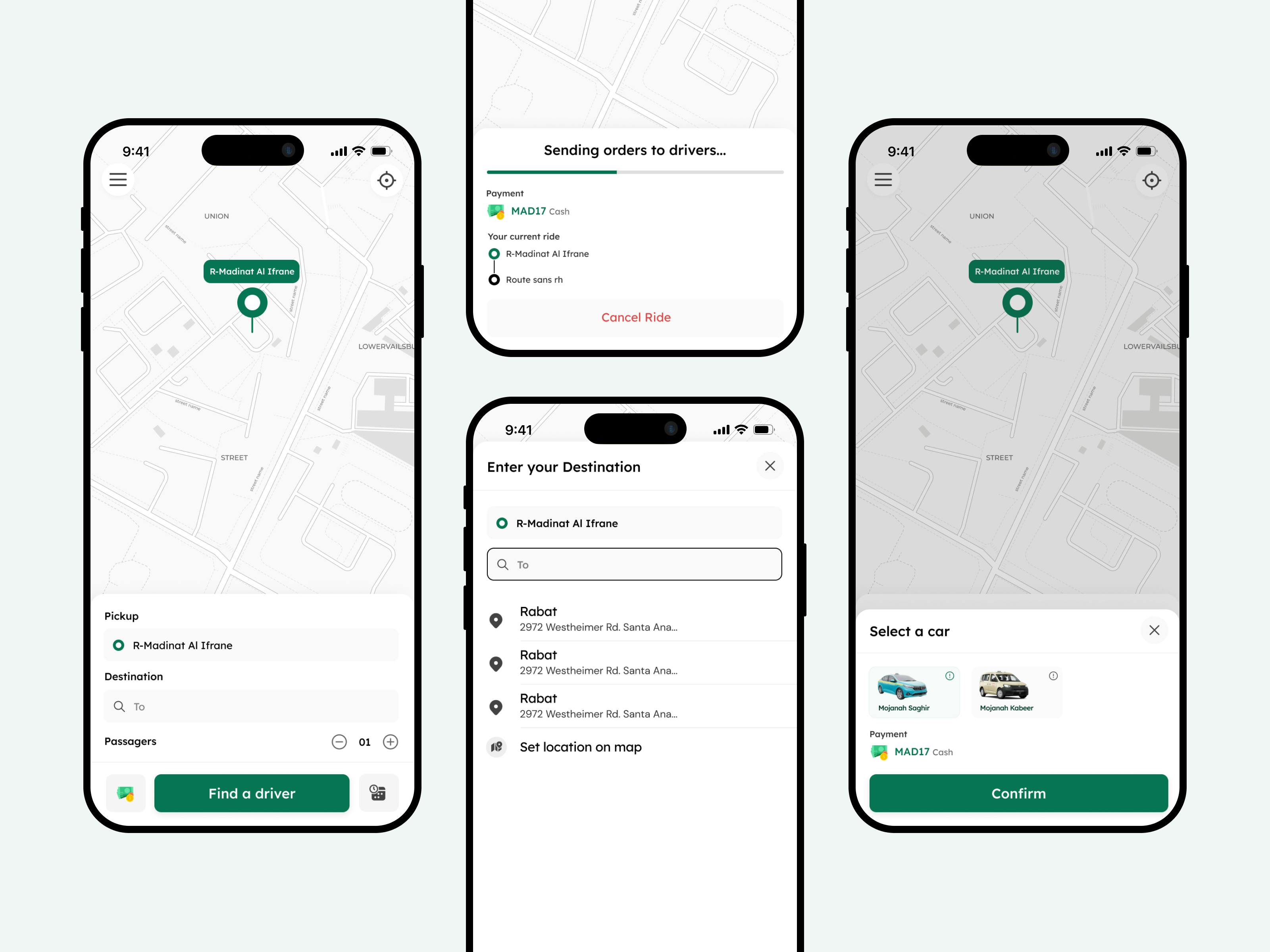 Mojannah app images
