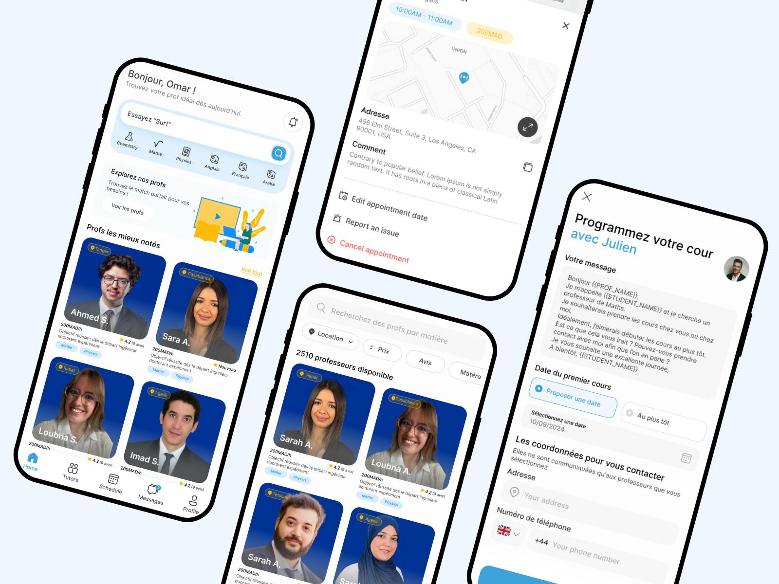 Profey app images