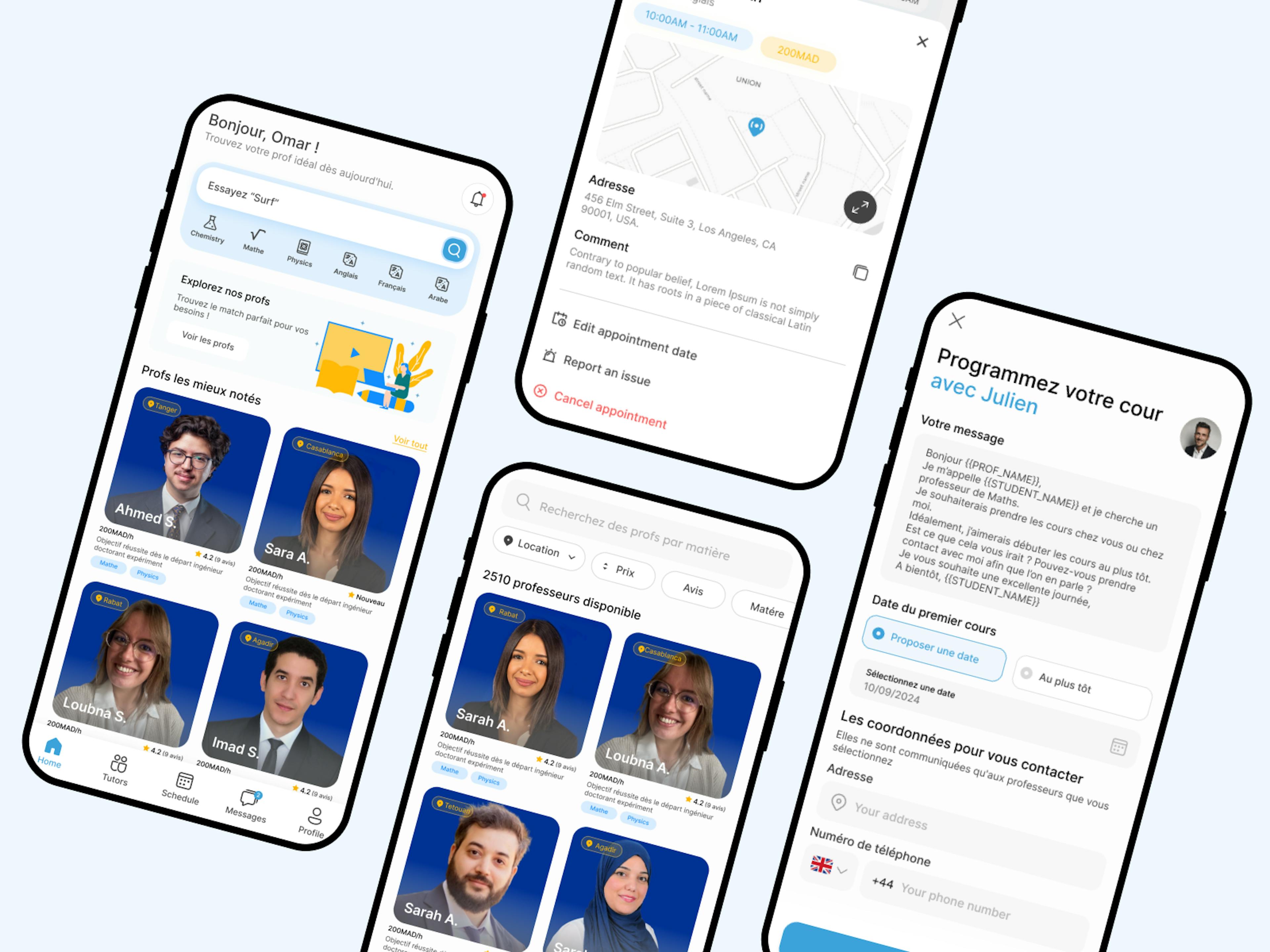 Profey app images
