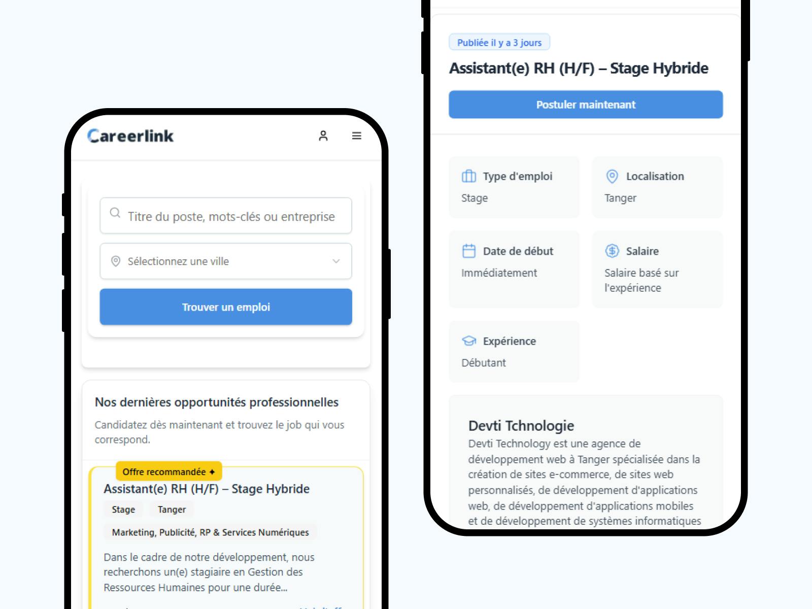 CareerLink app images