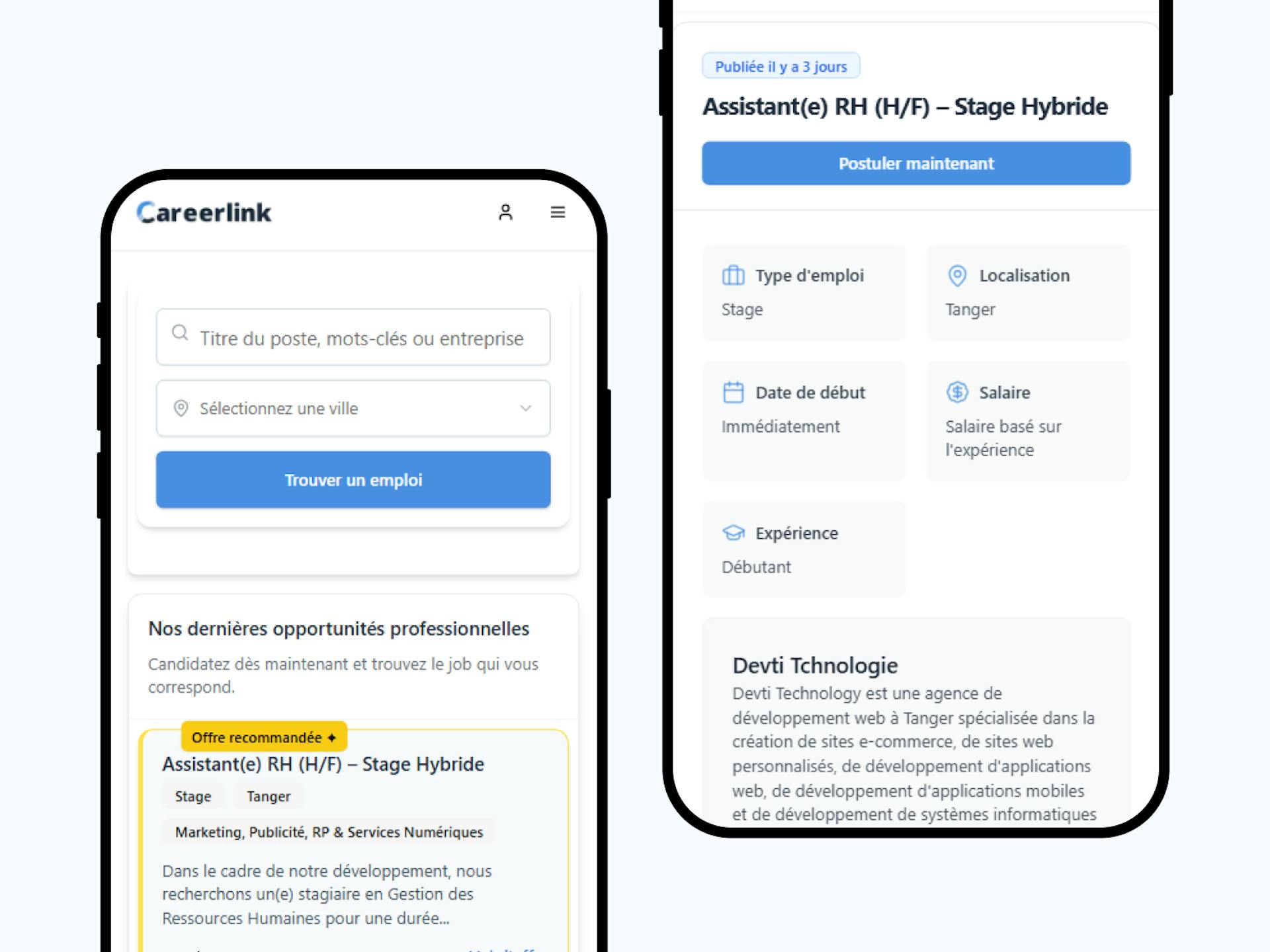 CareerLink app images