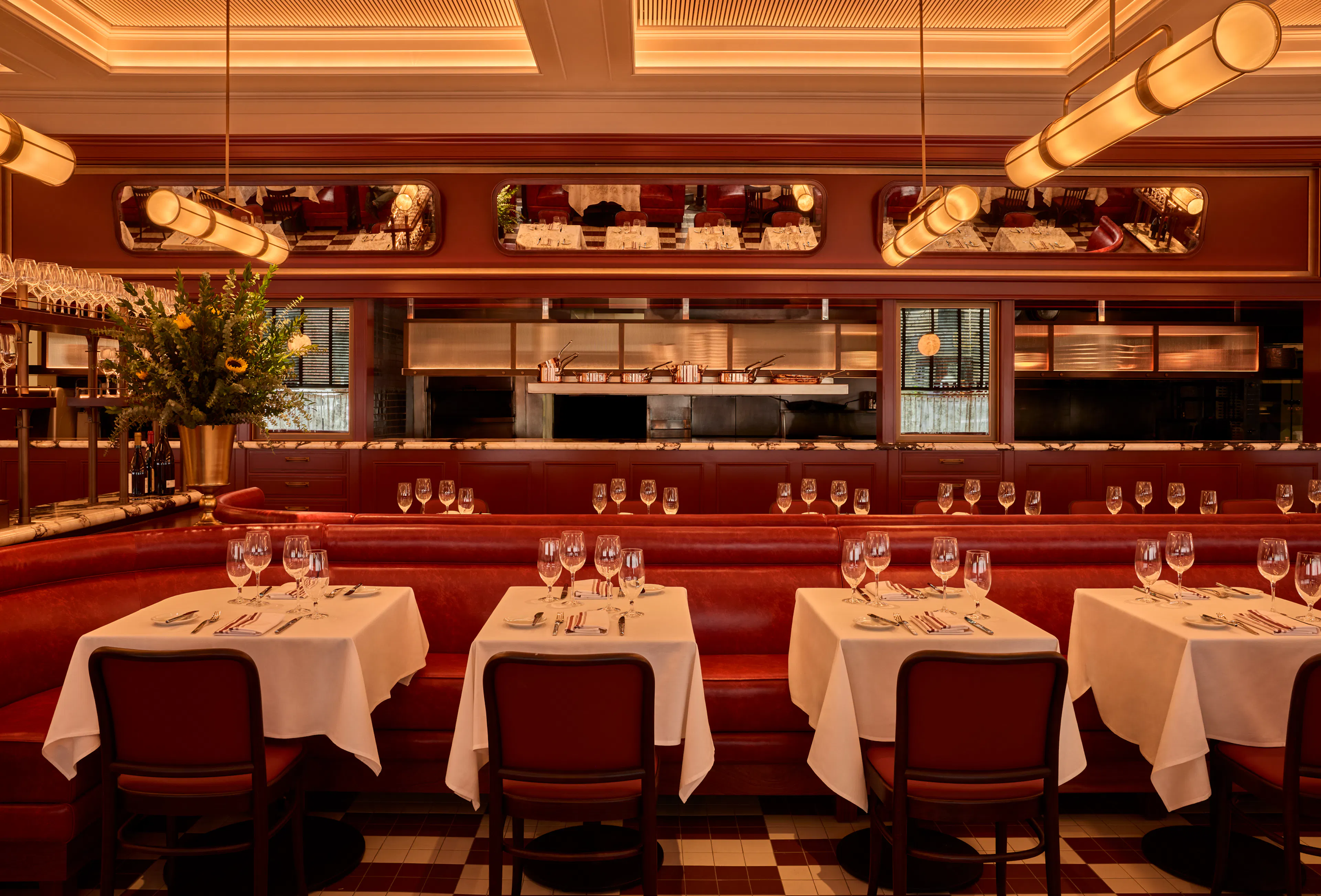 Back Dining Room at Brasserie Boulud