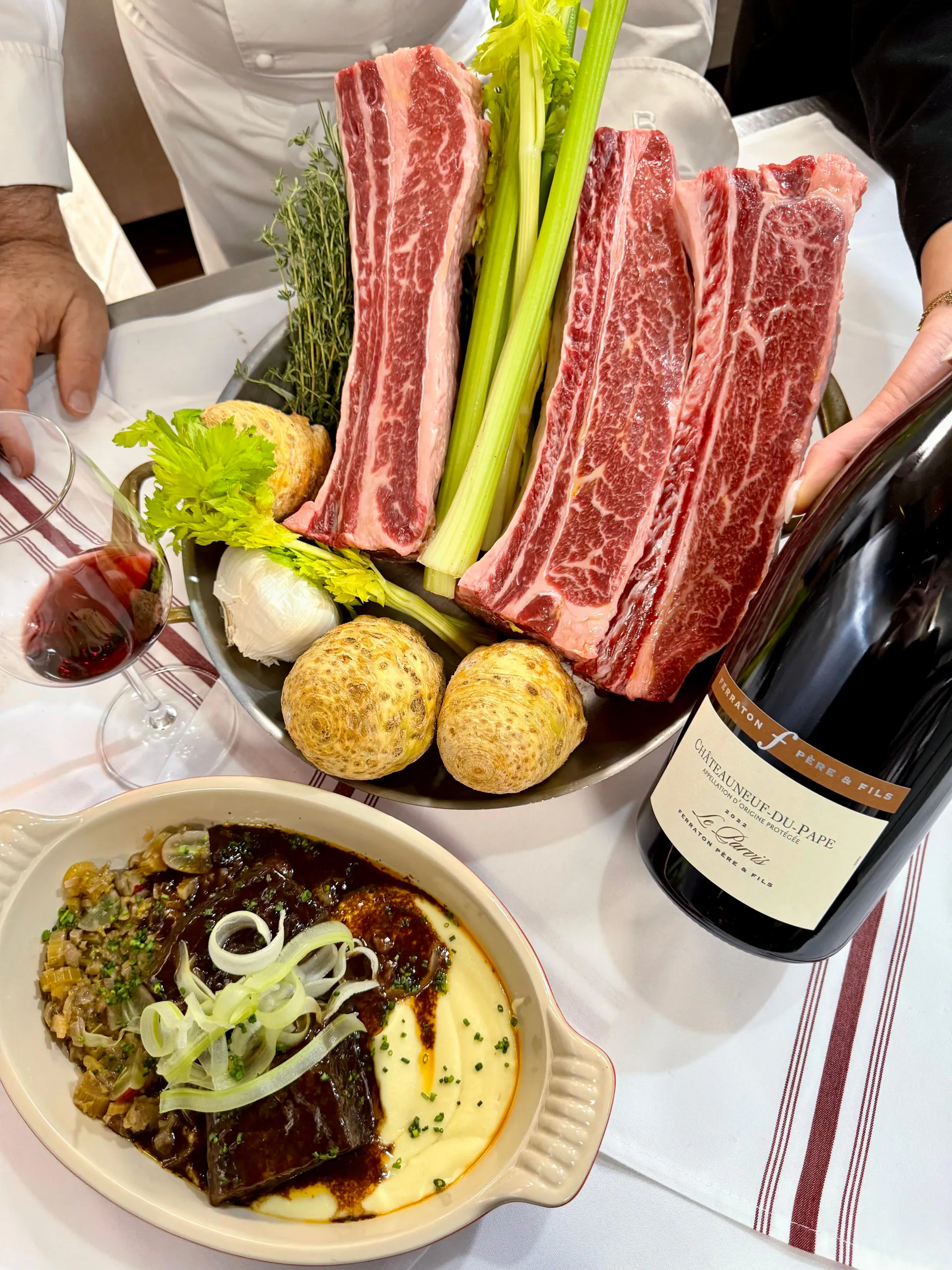 PLAT DE CÔTES BRAISÉ