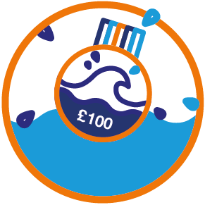 Swim22 £100 swimming badge