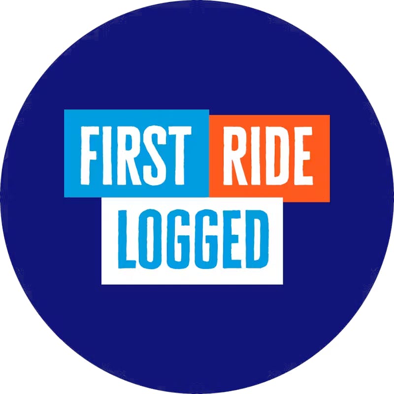 First ride logged