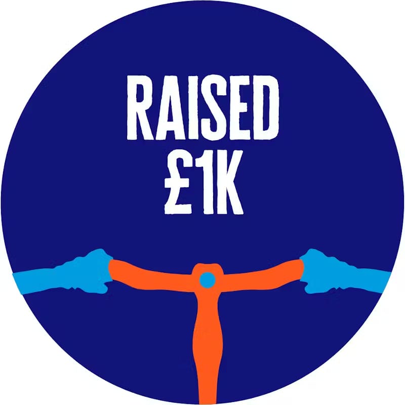 £1,000 raised