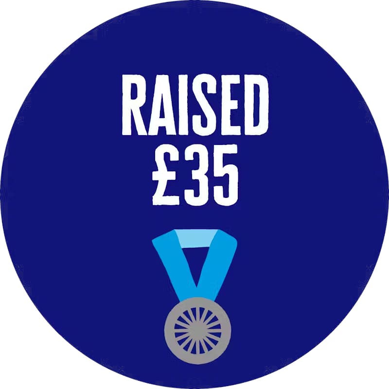 £35 raised